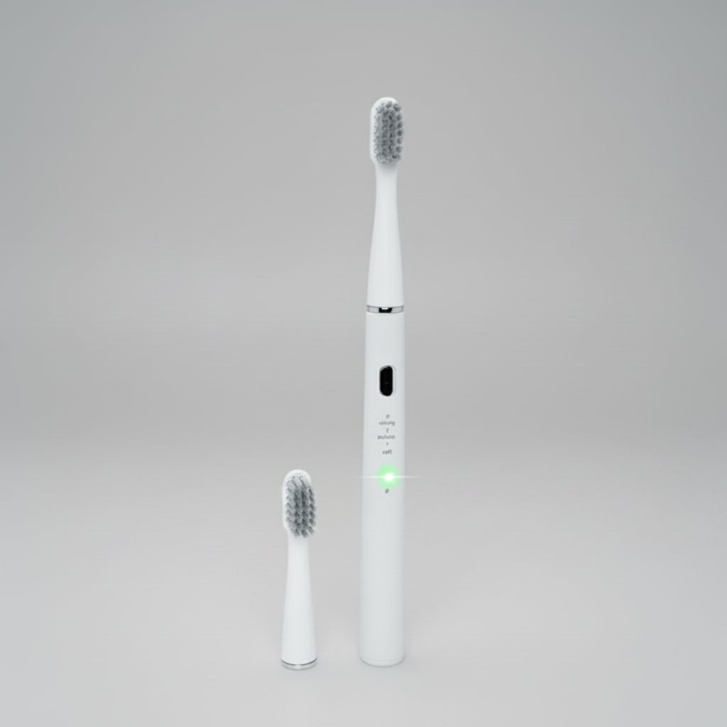 LUMIOR™ Sonic  Blanc — Brosse à Dents Électrique Sonique · 40 000 Vibrations · Nettoyage Niveau Dentiste · Batterie 60 Jours