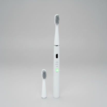 LUMIOR™ Sonic  Blanc — Brosse à Dents Électrique Sonique · 40 000 Vibrations · Nettoyage Niveau Dentiste · Batterie 60 Jours