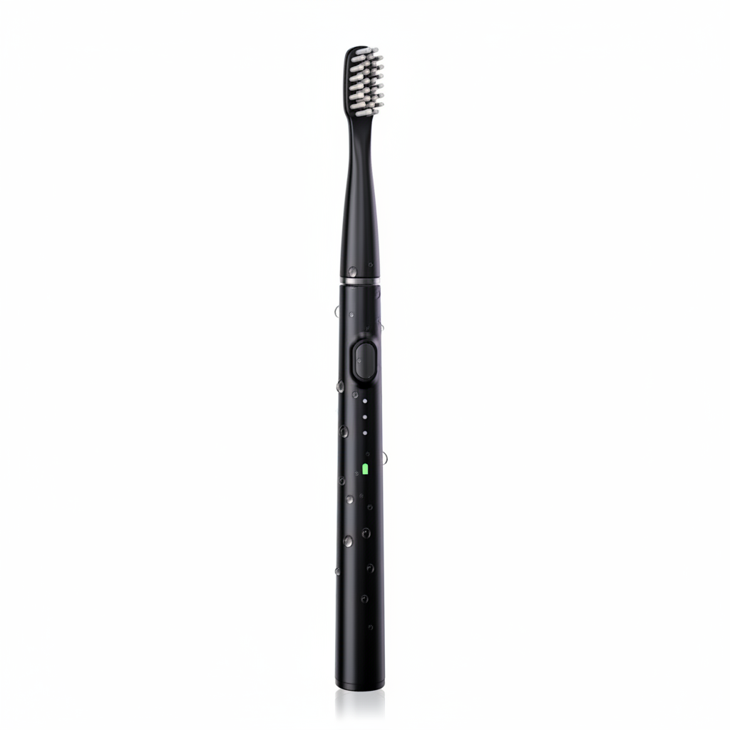LUMIOR™ Sonic Noir — Brosse à Dents Électrique Sonique · 40 000 Vibrations · Nettoyage Niveau Dentiste · Batterie 60 Jours